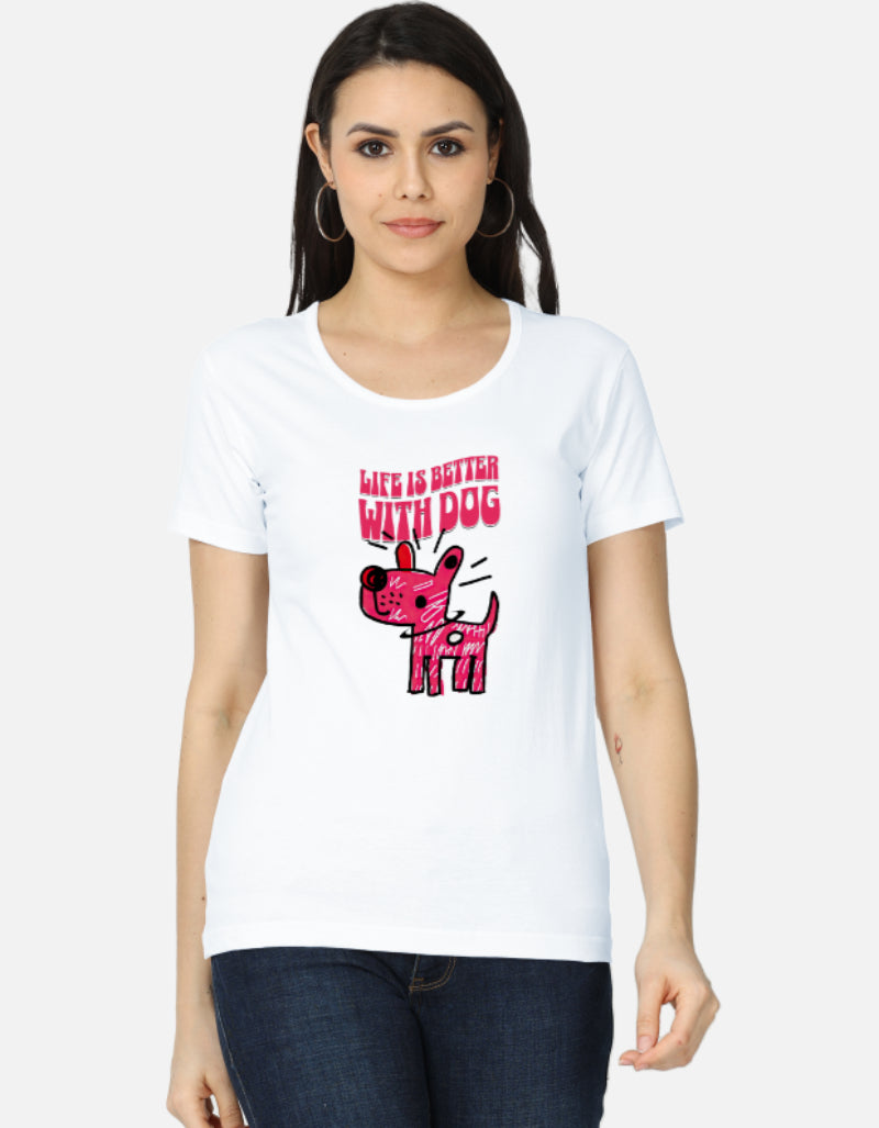 Animal T-shirts
Dog lover Women's T-shirts
Dog lover T-shirts for women
Animal lover Ladies T-shirts
Girl’s casual T-shirts
Women's short sleeve T-shirts
Women’s half sleeve T-shirts
Stylish T-shirts for women
Trendy T-shirts for girls
Women's fashion T-shirts
Classic fit T-shirts for women
Oversized T-shirts for women
Women’s crop T-shirts
Longline T-shirts for women
Women’s slim fit T-shirts
Round neck T-shirts for women
V-neck T-shirts for women
U-neck T-shirts for girls
Full sleeve T-shirts for women
Sl