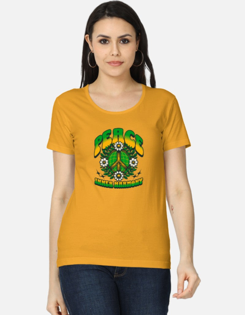 Spiritual Innovative Artwork
Peaceful Graphic Printing
Spiritual Women's T-shirts
Peace T-shirts for women
Yoga Ladies T-shirts
Yoga Girl’s casual T-shirts
Women's short sleeve T-shirts
Women’s half sleeve T-shirts
Stylish T-shirts for women
Trendy T-shirts for girls
Women's fashion T-shirts
Classic fit T-shirts for women
Oversized T-shirts for women
Women’s crop T-shirts
Longline T-shirts for women
Women’s slim fit T-shirts
Round neck T-shirts for women
V-neck T-shirts for women
U-neck T-shirts for girls
