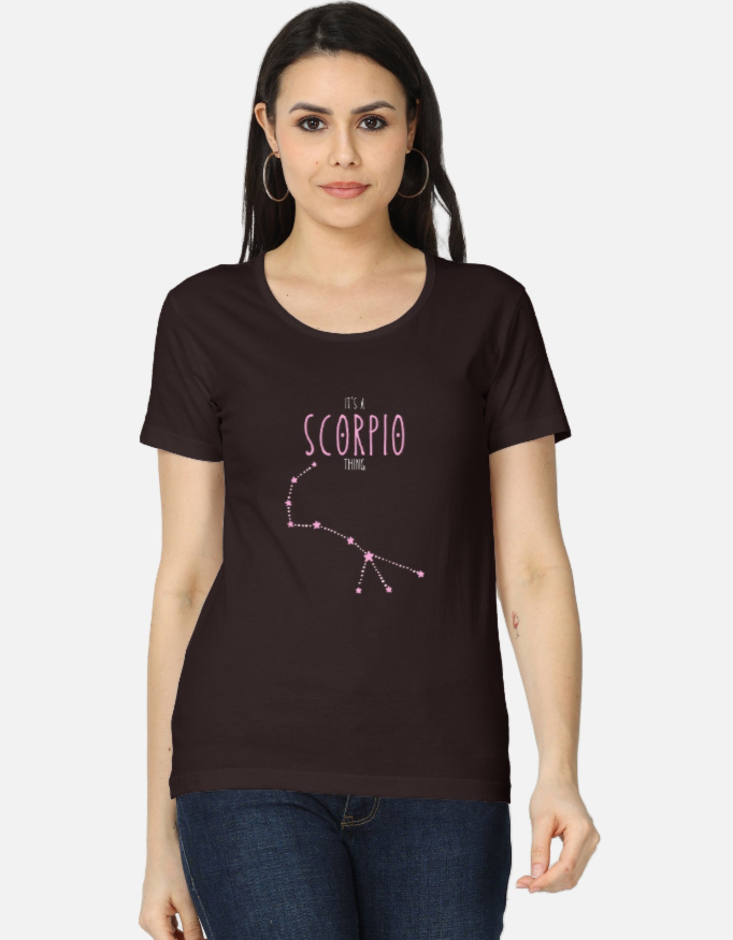 Spiritual Round Neck T-shirt
Zodiac Scorpio Black T-shirt
Spiritual Innovative Artwork
Scorpio T-shirts
Scorpio Women's T-shirts
Zodiac Scorpio T-shirts for women
Zodiac Scorpio Ladies T-shirts
Girl’s casual T-shirts
Women's short sleeve T-shirts
Women’s half sleeve T-shirts
Stylish T-shirts for women
Trendy T-shirts for girls
Women's fashion T-shirts
Classic fit T-shirts for women
Oversized T-shirts for women
Women’s crop T-shirts
Longline T-shirts for women
Women’s slim fit T-shirts
Round neck T-shirts fo