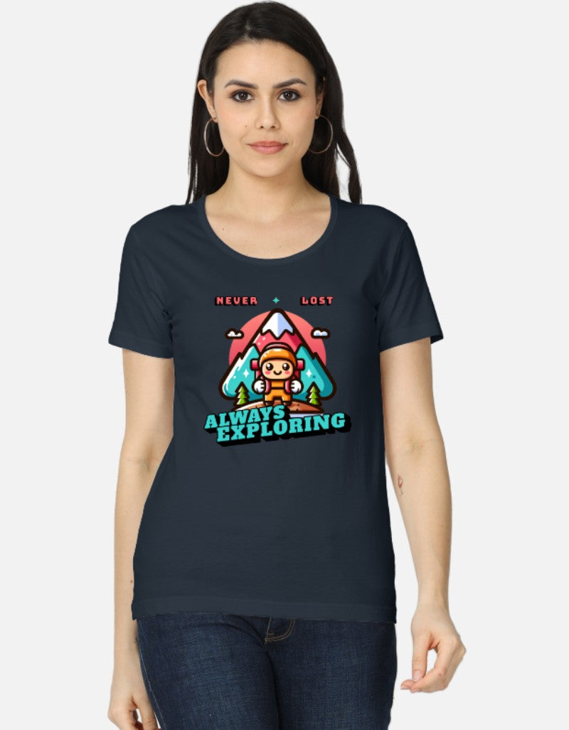 Travel T-shirts
Traveler Women's T-shirts
Travel T-shirts for women
Travelling Ladies T-shirts
Explorer Girl’s casual T-shirts
Women's short sleeve T-shirts
Women’s half sleeve T-shirts
Stylish T-shirts for women
Trendy T-shirts for girls
Women's fashion T-shirts
Classic fit T-shirts for women
Oversized T-shirts for women
Women’s crop T-shirts
Longline T-shirts for women
Women’s slim fit T-shirts
Round neck T-shirts for women
V-neck T-shirts for women
U-neck T-shirts for girls
Full sleeve T-shirts for women