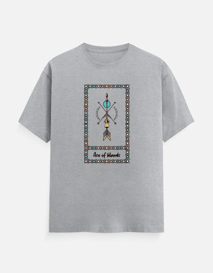 Spiritual Men's T-shirt
Tarot Classic T-shirt
Tarot Round Neck T-shirt
Tarot Black T-shirt
Spiritual Innovative Artwork
Ace of Wands
Graphic Printing
Men's Fashion Tee
Casual Men's T-shirt
Premium Cotton Tee
Stylish Men's Tee
Artistic Men's T-shirt
Statement T-shirt
Graphic Design Tee
Trendy Men's T-shirt
High Quality Tee
Modern Men's T-shirt
Designer T-shirt
Bold Graphic Tee
Creative Artwork Tee
Unique Graphic T-shirt
Comfortable Men's Tee
Urban Style Tee
Timeless Men's Tee
Everyday Wear Tee
Major Arcana
