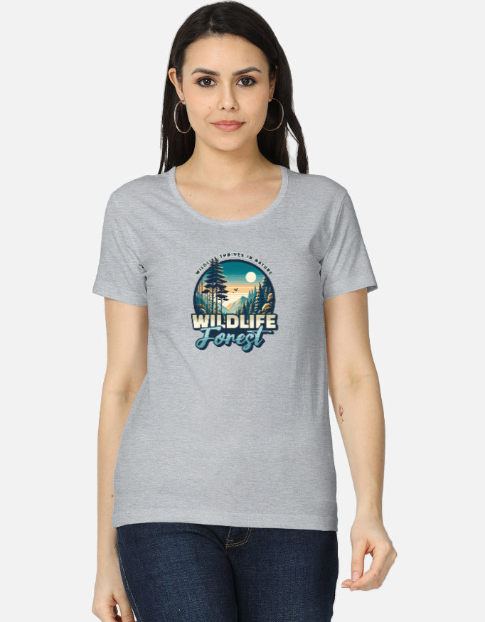 Travel T-shirts
Wild Forest Women's T-shirts
Traveler T-shirts for women
Forest Ladies T-shirts
Nature Girl’s casual T-shirts
Women's short sleeve T-shirts
Women’s half sleeve T-shirts
Stylish T-shirts for women
Trendy T-shirts for girls
Women's fashion T-shirts
Classic fit T-shirts for women
Oversized T-shirts for women
Women’s crop T-shirts
Longline T-shirts for women
Women’s slim fit T-shirts
Round neck T-shirts for women
V-neck T-shirts for women
U-neck T-shirts for girls
Full sleeve T-shirts for women