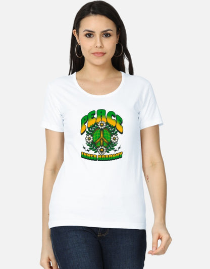 Spiritual Innovative Artwork
Peaceful Graphic Printing
Spiritual  Women's T-shirts
Peace T-shirts for women
Yoga Ladies T-shirts
Yoga Girl’s casual T-shirts
Women's short sleeve T-shirts
Women’s half sleeve T-shirts
Stylish T-shirts for women
Trendy T-shirts for girls
Women's fashion T-shirts
Classic fit T-shirts for women
Oversized T-shirts for women
Women’s crop T-shirts
Longline T-shirts for women
Women’s slim fit T-shirts
Round neck T-shirts for women
V-neck T-shirts for women
U-neck T-shirts for girls