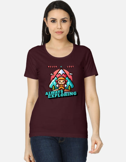 Travel T-shirts
Traveler Women's T-shirts
Travel T-shirts for women
Travelling Ladies T-shirts
Explorer Girl’s casual T-shirts
Women's short sleeve T-shirts
Women’s half sleeve T-shirts
Stylish T-shirts for women
Trendy T-shirts for girls
Women's fashion T-shirts
Classic fit T-shirts for women
Oversized T-shirts for women
Women’s crop T-shirts
Longline T-shirts for women
Women’s slim fit T-shirts
Round neck T-shirts for women
V-neck T-shirts for women
U-neck T-shirts for girls
Full sleeve T-shirts for women