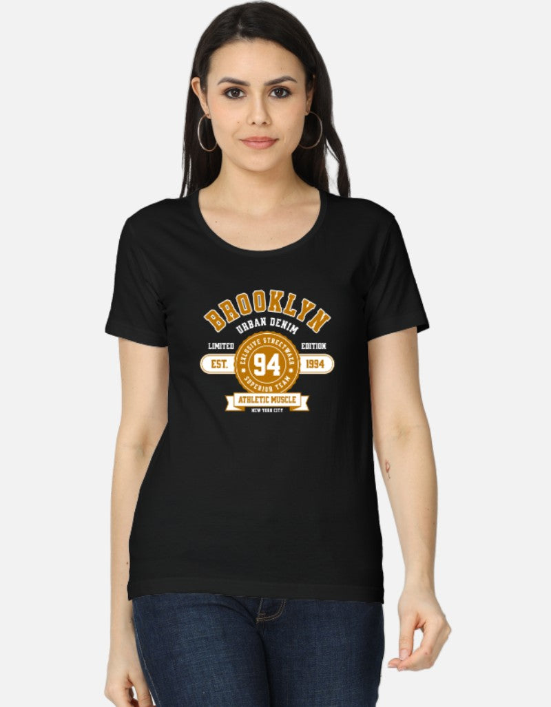 Brooklyn T-shirts
City Women's T-shirts
Brooklyn Denim T-shirts for women
Ladies T-shirts
Geography Innovative Artwork
Graphic Printing
Girl’s casual T-shirts
Women's short sleeve T-shirts
Women’s half sleeve T-shirts
Stylish T-shirts for women
Trendy T-shirts for girls
Women's fashion T-shirts
Classic fit T-shirts for women
Oversized T-shirts for women
Women’s crop T-shirts
Longline T-shirts for women
Women’s slim fit T-shirts
Round neck T-shirts for women
V-neck T-shirts for women
U-neck T-shirts for girl