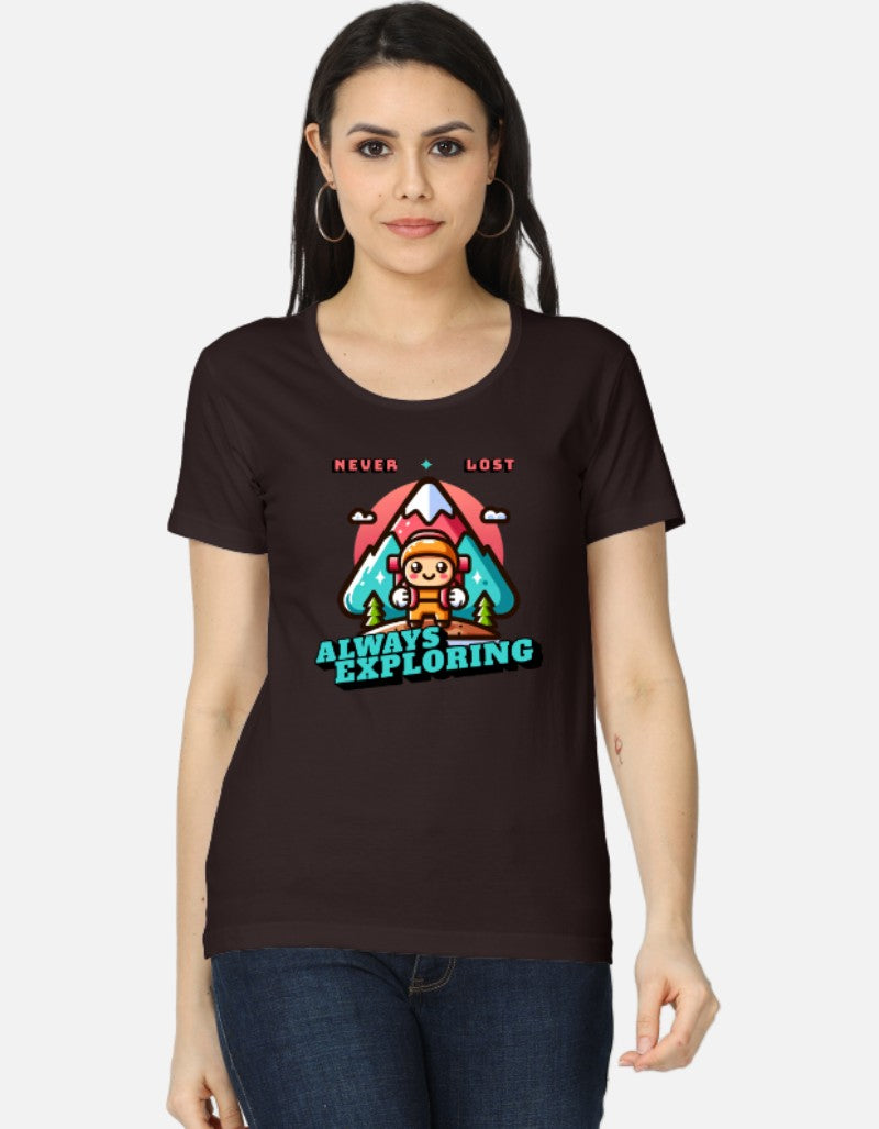 Travel T-shirts
Traveler Women's T-shirts
Travel T-shirts for women
Travelling Ladies T-shirts
Explorer Girl’s casual T-shirts
Women's short sleeve T-shirts
Women’s half sleeve T-shirts
Stylish T-shirts for women
Trendy T-shirts for girls
Women's fashion T-shirts
Classic fit T-shirts for women
Oversized T-shirts for women
Women’s crop T-shirts
Longline T-shirts for women
Women’s slim fit T-shirts
Round neck T-shirts for women
V-neck T-shirts for women
U-neck T-shirts for girls
Full sleeve T-shirts for women