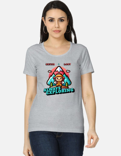 Travel T-shirts
Traveler Women's T-shirts
Travel T-shirts for women
Travelling Ladies T-shirts
Explorer Girl’s casual T-shirts
Women's short sleeve T-shirts
Women’s half sleeve T-shirts
Stylish T-shirts for women
Trendy T-shirts for girls
Women's fashion T-shirts
Classic fit T-shirts for women
Oversized T-shirts for women
Women’s crop T-shirts
Longline T-shirts for women
Women’s slim fit T-shirts
Round neck T-shirts for women
V-neck T-shirts for women
U-neck T-shirts for girls
Full sleeve T-shirts for women