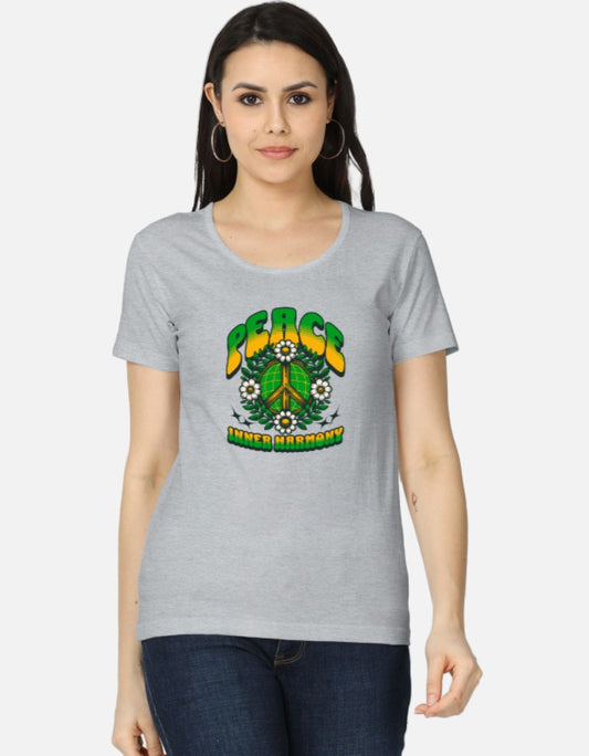 Spiritual Innovative Artwork
Peaceful Graphic Printing
Spiritual  Women's T-shirts
Peace T-shirts for women
Yoga Ladies T-shirts
Yoga Girl’s casual T-shirts
Women's short sleeve T-shirts
Women’s half sleeve T-shirts
Stylish T-shirts for women
Trendy T-shirts for girls
Women's fashion T-shirts
Classic fit T-shirts for women
Oversized T-shirts for women
Women’s crop T-shirts
Longline T-shirts for women
Women’s slim fit T-shirts
Round neck T-shirts for women
V-neck T-shirts for women
U-neck T-shirts for girls