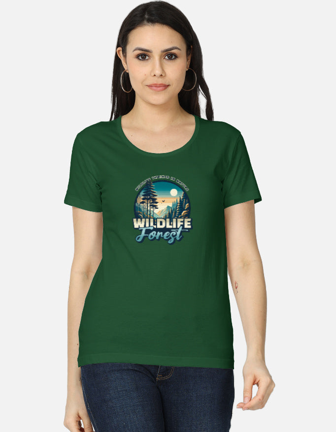 Travel T-shirts
Wild Forest Women's T-shirts
Traveler T-shirts for women
Forest Ladies T-shirts
Nature Girl’s casual T-shirts
Women's short sleeve T-shirts
Women’s half sleeve T-shirts
Stylish T-shirts for women
Trendy T-shirts for girls
Women's fashion T-shirts
Classic fit T-shirts for women
Oversized T-shirts for women
Women’s crop T-shirts
Longline T-shirts for women
Women’s slim fit T-shirts
Round neck T-shirts for women
V-neck T-shirts for women
U-neck T-shirts for girls
Full sleeve T-shirts for women